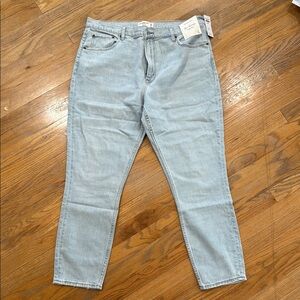 Light Blue Denim skinny Jeans high rise